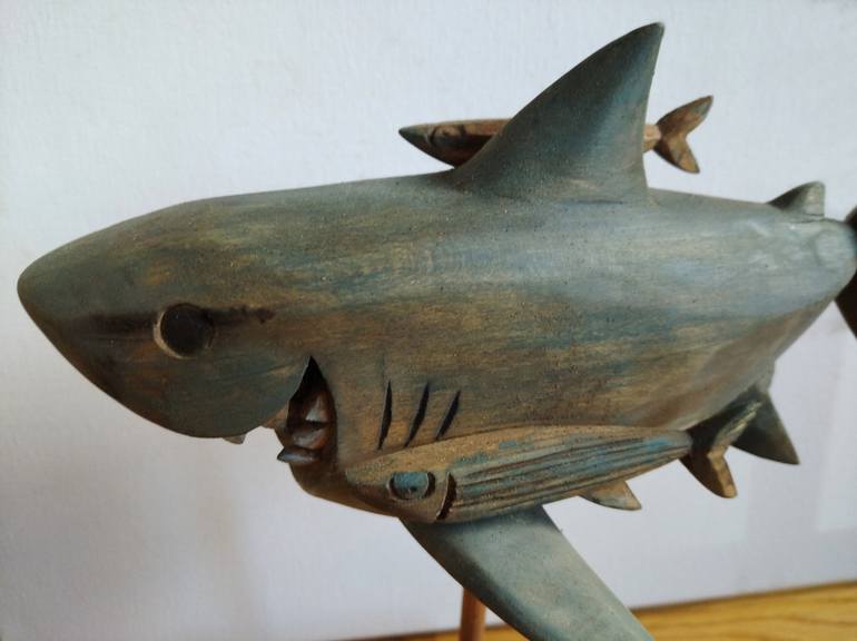 Original Expressionism Animal Sculpture by Irina And Veselin Kavalovi