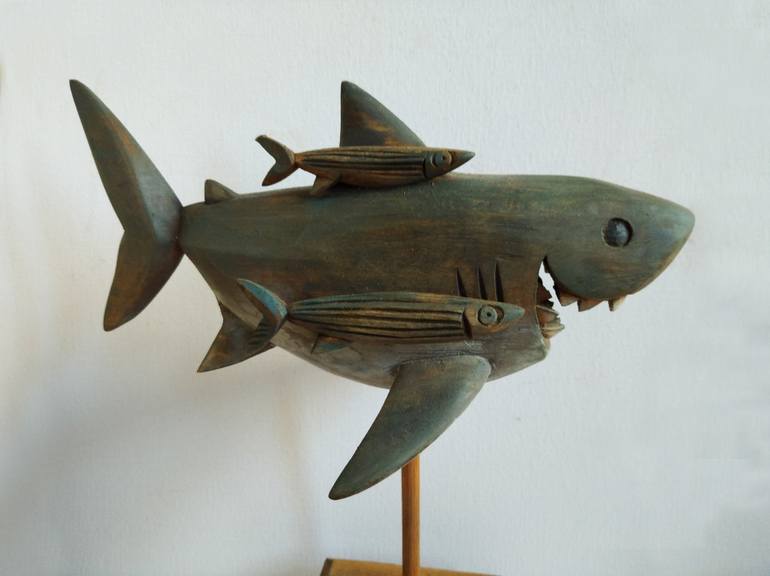 Original Expressionism Animal Sculpture by Irina And Veselin Kavalovi