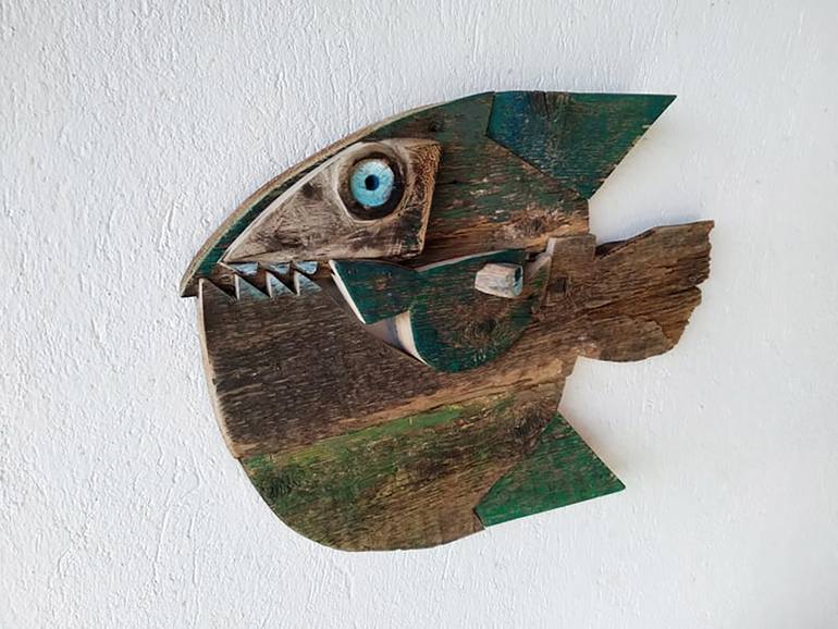 Original Figurative Animal Sculpture by Irina And Veselin Kavalovi