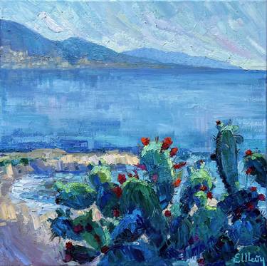 Original Impressionism Seascape Paintings by Genia Sheyn