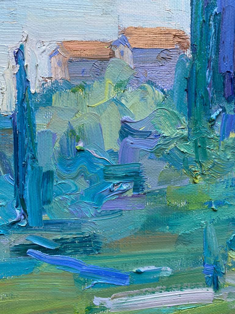 Original Contemporary Landscape Painting by Genia Sheyn