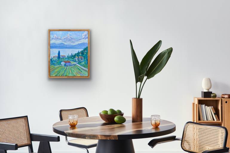 Original Contemporary Landscape Painting by Genia Sheyn