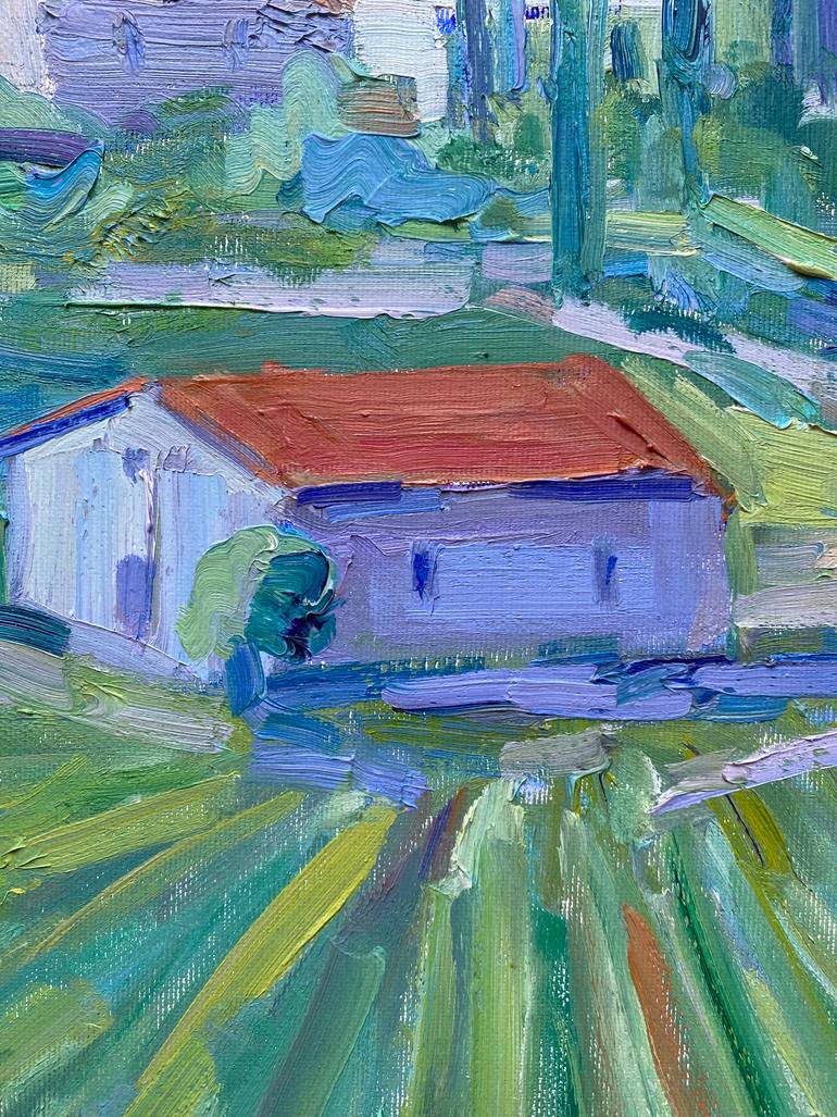 Original Contemporary Landscape Painting by Genia Sheyn