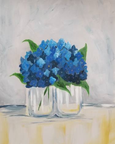 Original Fine Art Floral Painting by Abby Halcomb