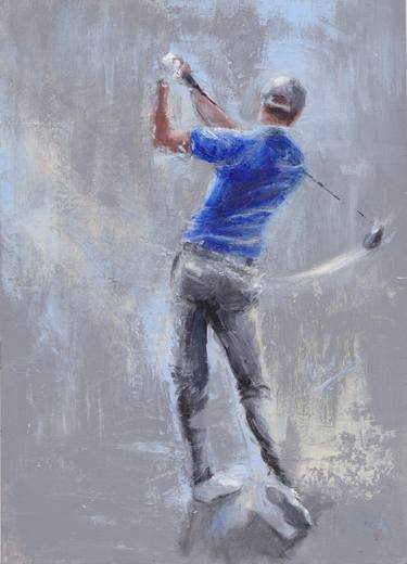 Golfer – figure painting thumb