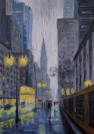 Original Impressionism Cities Paintings by Aleksandr Bolotov