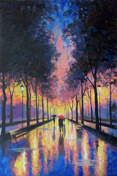 Original Impressionism Landscape Paintings by Aleksandr Bolotov