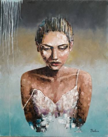 Original Modern Women Paintings by Oksana Balera