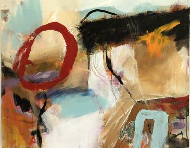 Original Abstract Expressionism Abstract Paintings by Cy San