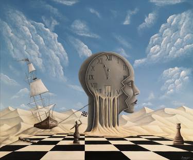 Original Surrealism Time Paintings by ASENSIR x