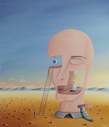 Original Surrealism Fantasy Paintings by ASENSIR x