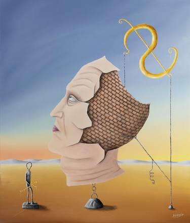 Original Surrealism People Paintings by ASENSIR x