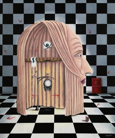 Original Surrealism Popular culture Paintings by ASENSIR x