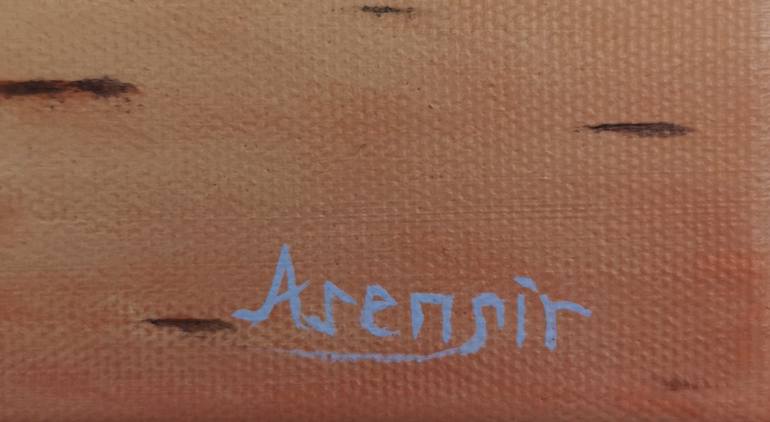 Original Expressionism Fantasy Painting by Asensir X