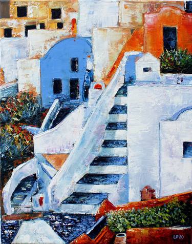 Print of Architecture Paintings by LILIA POSTU