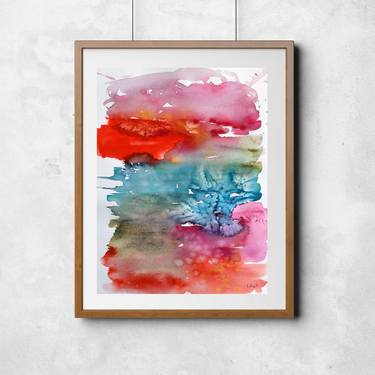 Print of Art Deco Abstract Paintings by LILIA POSTU