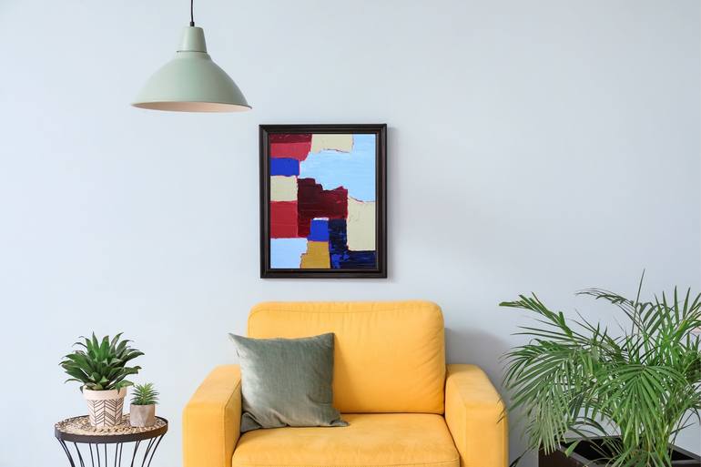 Original Abstract Painting by LILIA POSTU