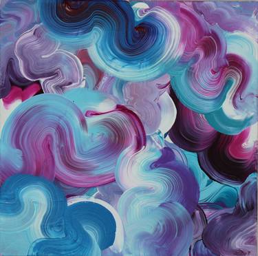 Print of Abstract Paintings by LILIA POSTU