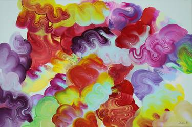 Original Abstract Paintings by LILIA POSTU