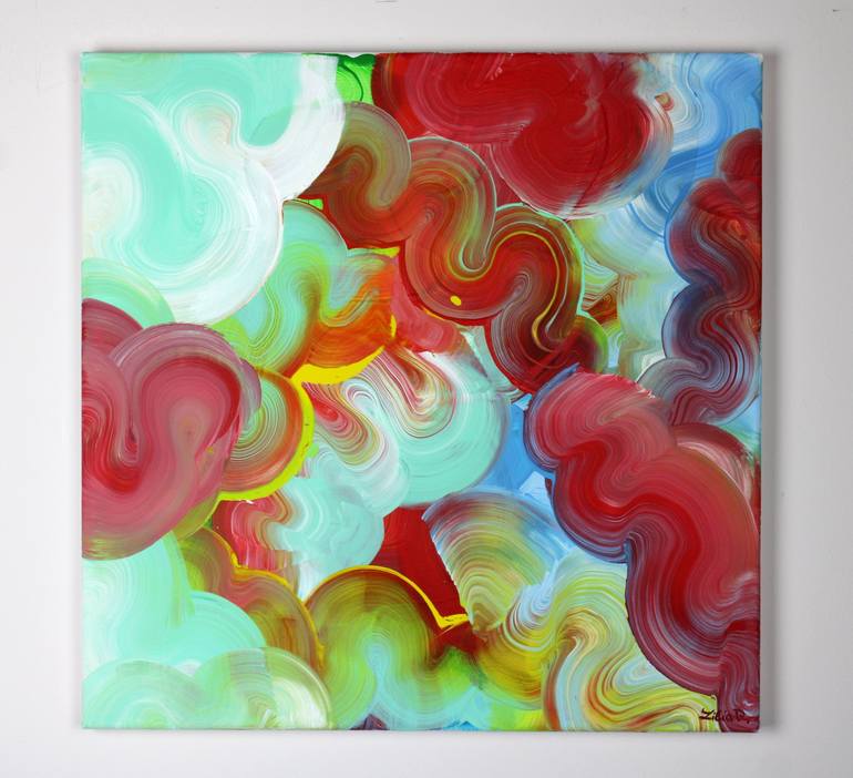 Original Abstract Painting by LILIA POSTU