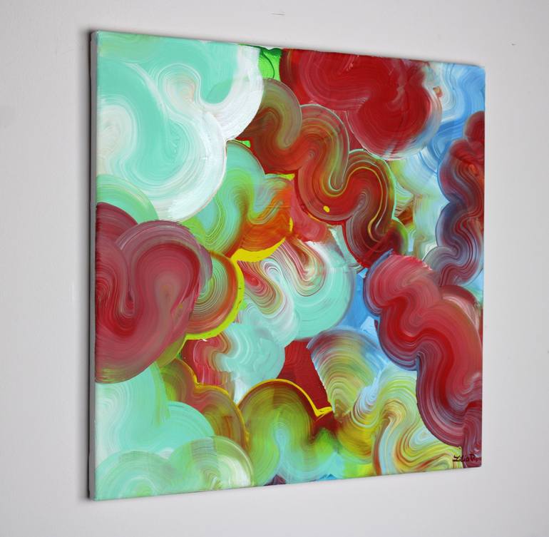 Original Modern Abstract Painting by LILIA POSTU