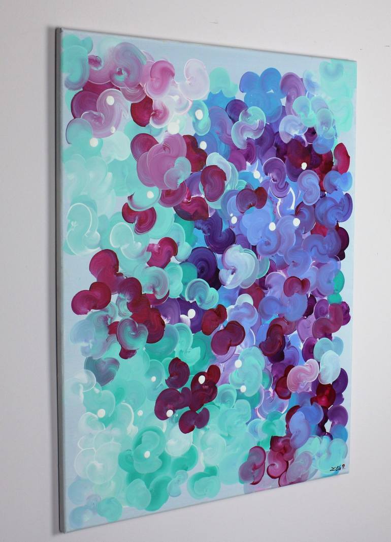 Original Abstract Painting by LILIA POSTU