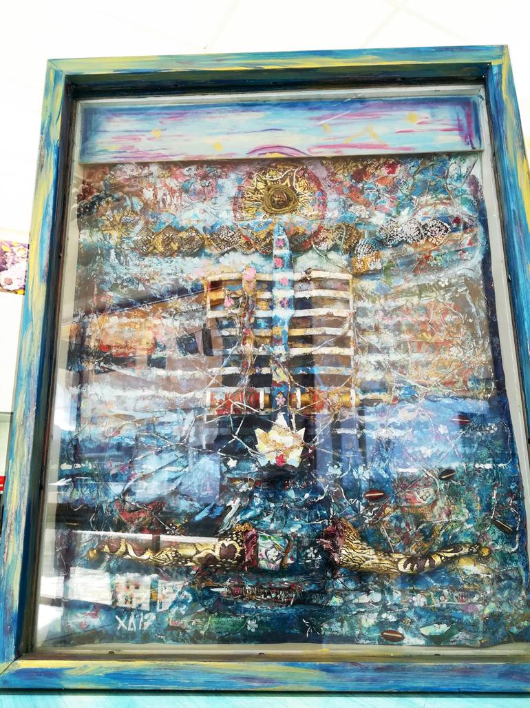Original Abstract Expressionism Abstract Installation by Dimitra Christinaki