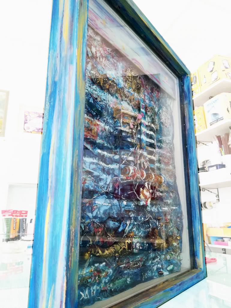 Original Abstract Expressionism Abstract Installation by Dimitra Christinaki