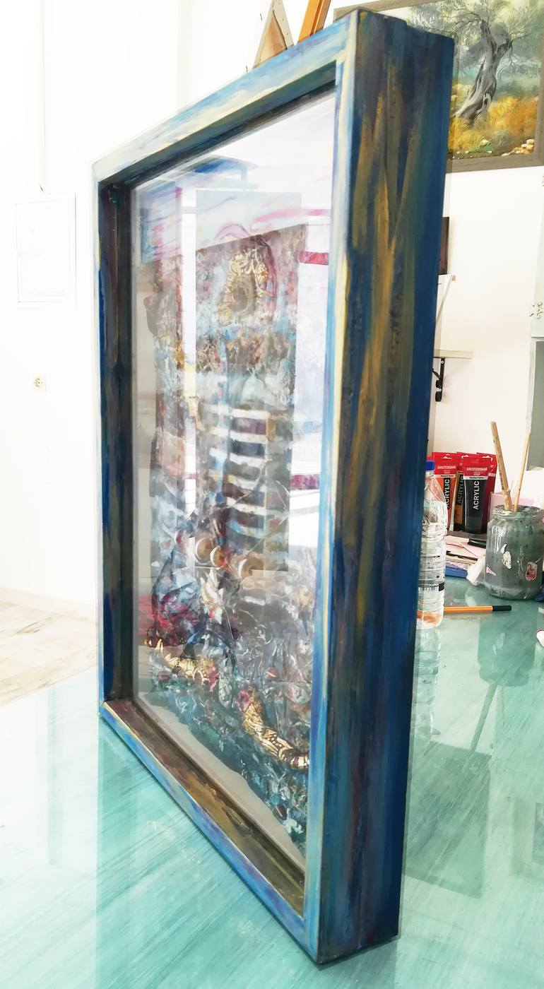 Original Abstract Expressionism Abstract Installation by Dimitra Christinaki