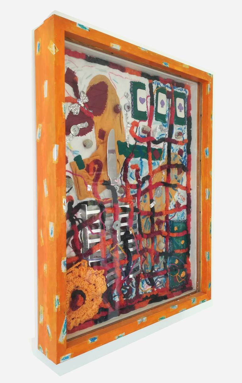 Original Abstract Expressionism Abstract Installation by Dimitra Christinaki