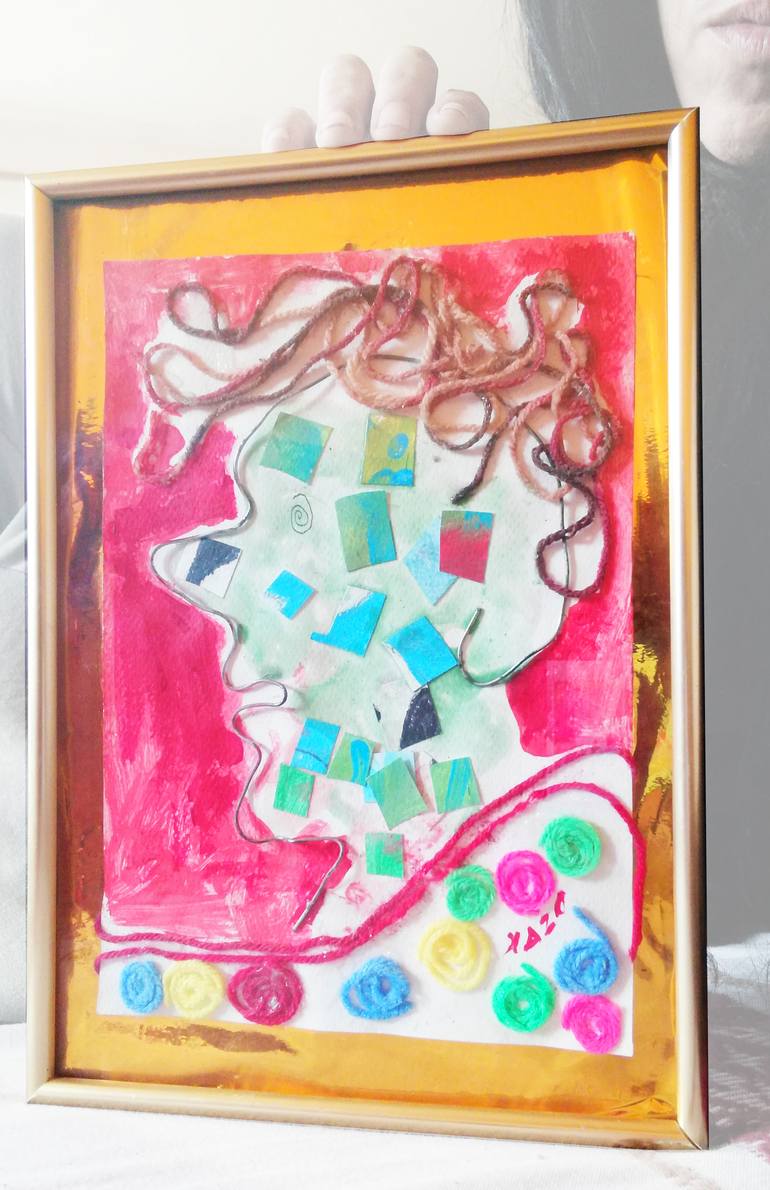 Original Abstract People Installation by Dimitra Christinaki