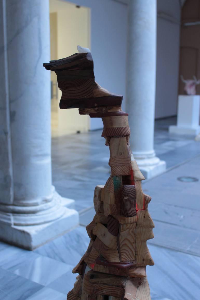 Original Surrealism Architecture Sculpture by Denislav Mitkov