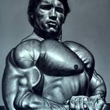 arnold schwarzenegger muscle mr. olympia terminator by Andrew King