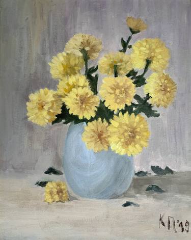 Original Fine Art Floral Paintings by Kirill Parshenkov