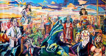 Print of Expressionism Religion Paintings by Joel Silverstein