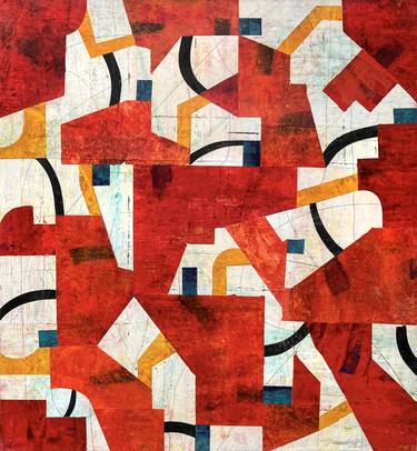 Original Abstract Paintings by Louis Gribaudo