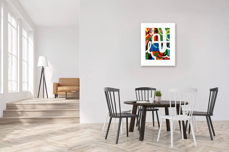 Original Contemporary Abstract Painting by Louis Gribaudo