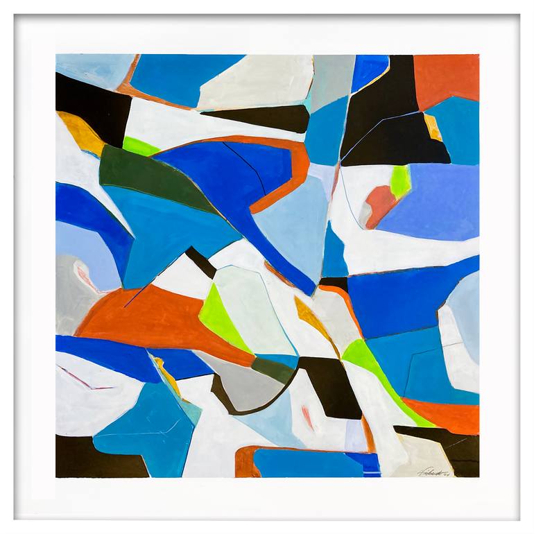 Original Contemporary Abstract Painting by Louis Gribaudo