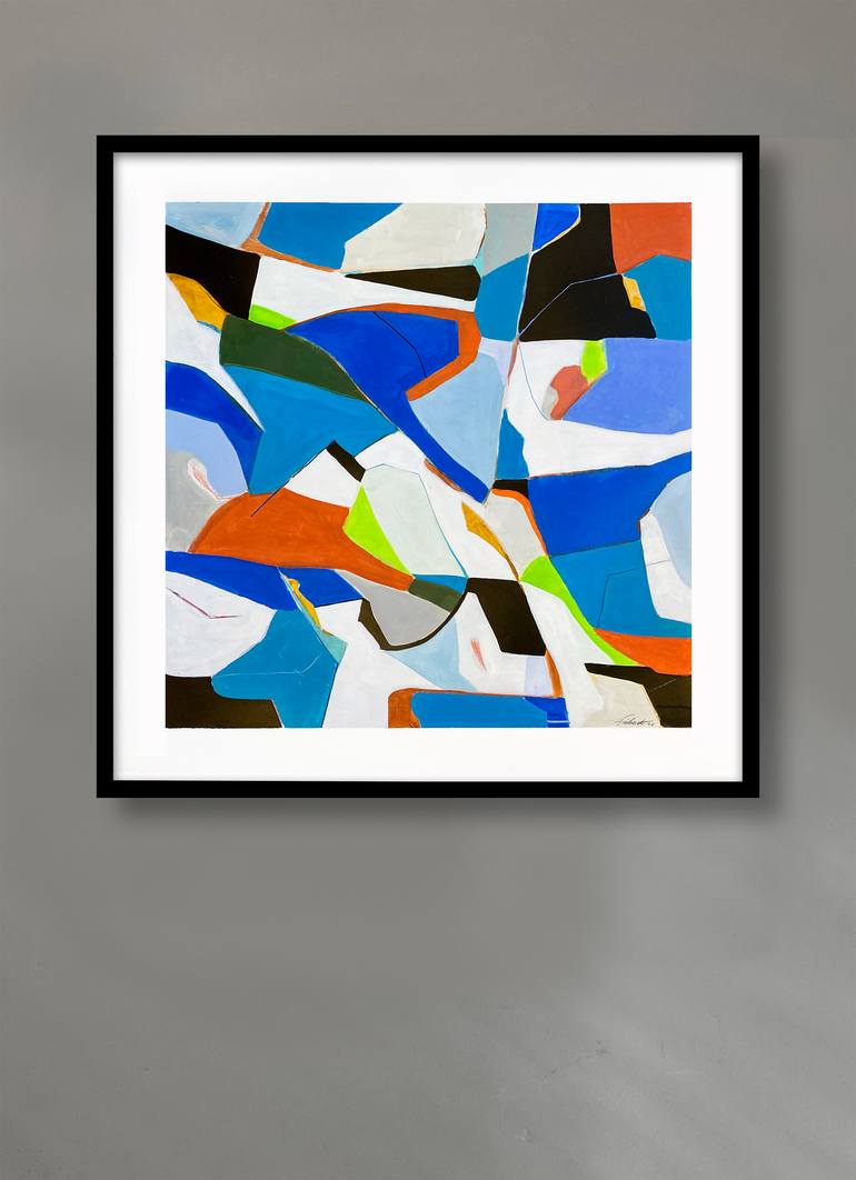 Original Contemporary Abstract Painting by Louis Gribaudo