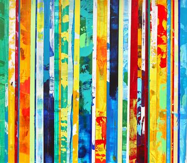 Original Abstract Music Paintings by Louis Gribaudo