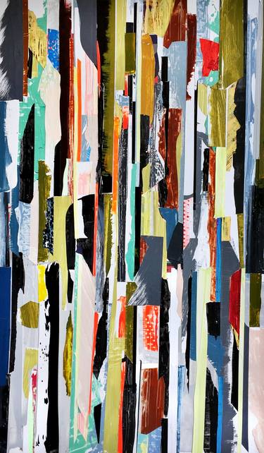 Original Abstract Paintings by Louis Gribaudo