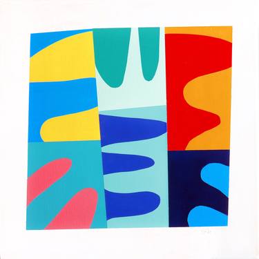 Print of Abstract Geometric Paintings by Louis Gribaudo