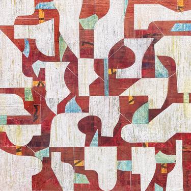 Original Geometric Paintings by Louis Gribaudo