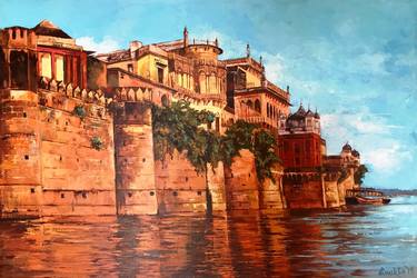 Print of Fine Art Places Paintings by Anukta Mukherjee Ghosh