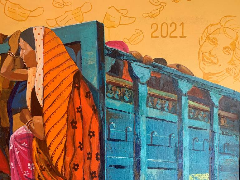 Original Travel Painting by Anukta Mukherjee Ghosh