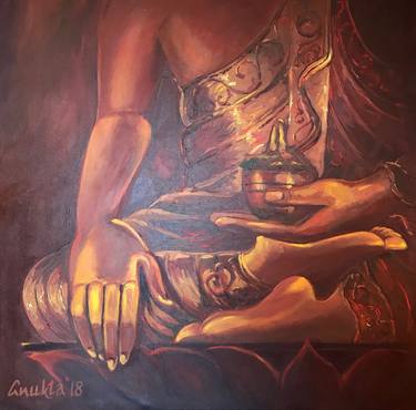 Original Conceptual Religious Paintings by Anukta Mukherjee Ghosh