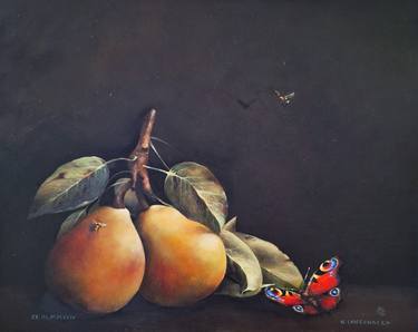 Original Classicism Still Life Painting by Natalia Langenberg