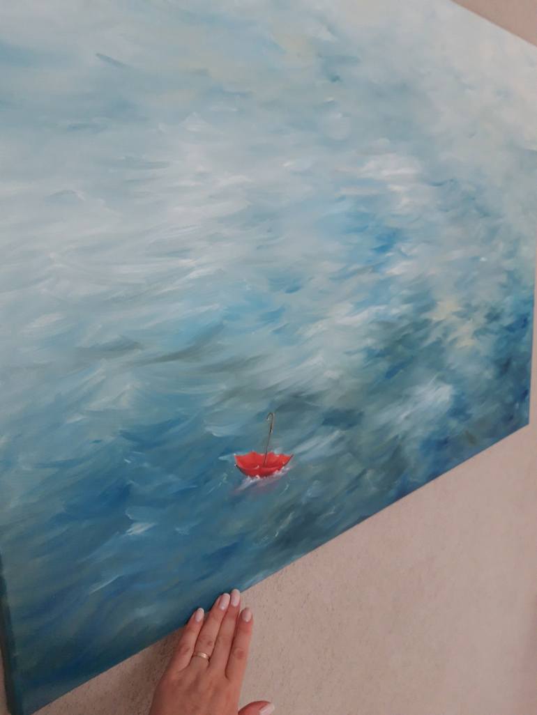 Original Seascape Painting by Natalia Langenberg