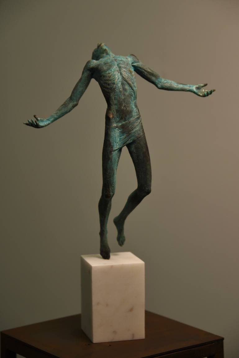 Original Figurative Body Sculpture by Ferenc Monostori