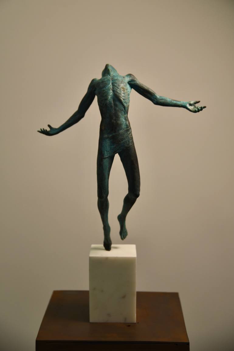 Original Figurative Body Sculpture by Ferenc Monostori